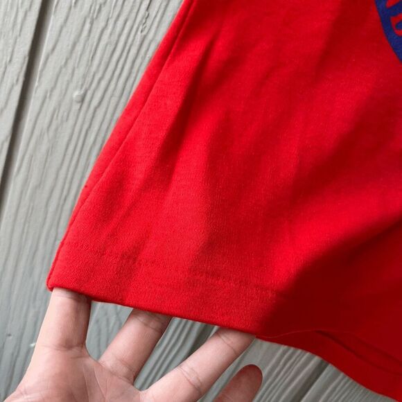 Rare Vintage 70s Friends of the River Tee Single Stitch Nature Graphic Shirt M - Picture 8 of 10